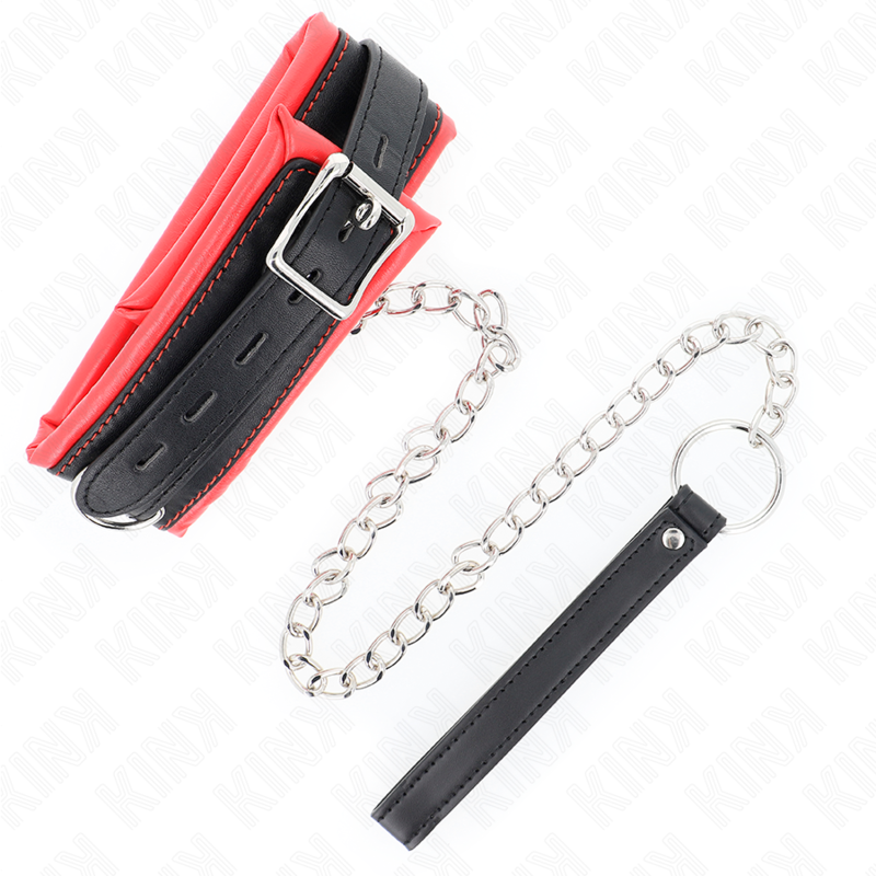 Kink - Collar Con Correa 65 Cm Pesado Modelo 3 Ajustable 36.5-50 Cm