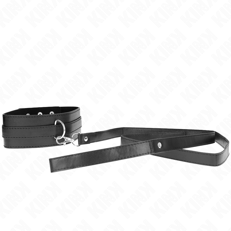 Kink - Collar Con Correa 116 Cm Modelo 1 Ajustable 36-43 Cm X 5 Cm