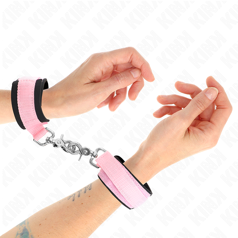 Kink - Muñequeras Neopreno Ajustable Rosa Ajustable 22-34 Cm