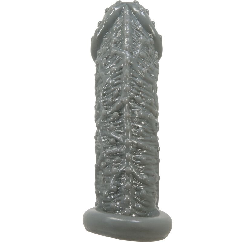 Pretty Love - Funda Realística Alargadora Y Retardante Para Pene Modelo 2 Gris