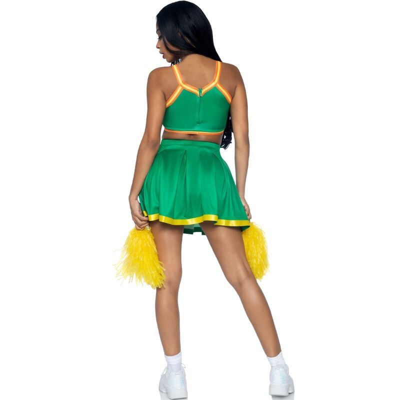 Leg Avenue - Disfraz Animadora Verde M/L