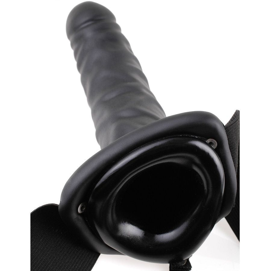Fetish Fantasy Series - Arnes Vibrador Hueco 19 Cm Negro