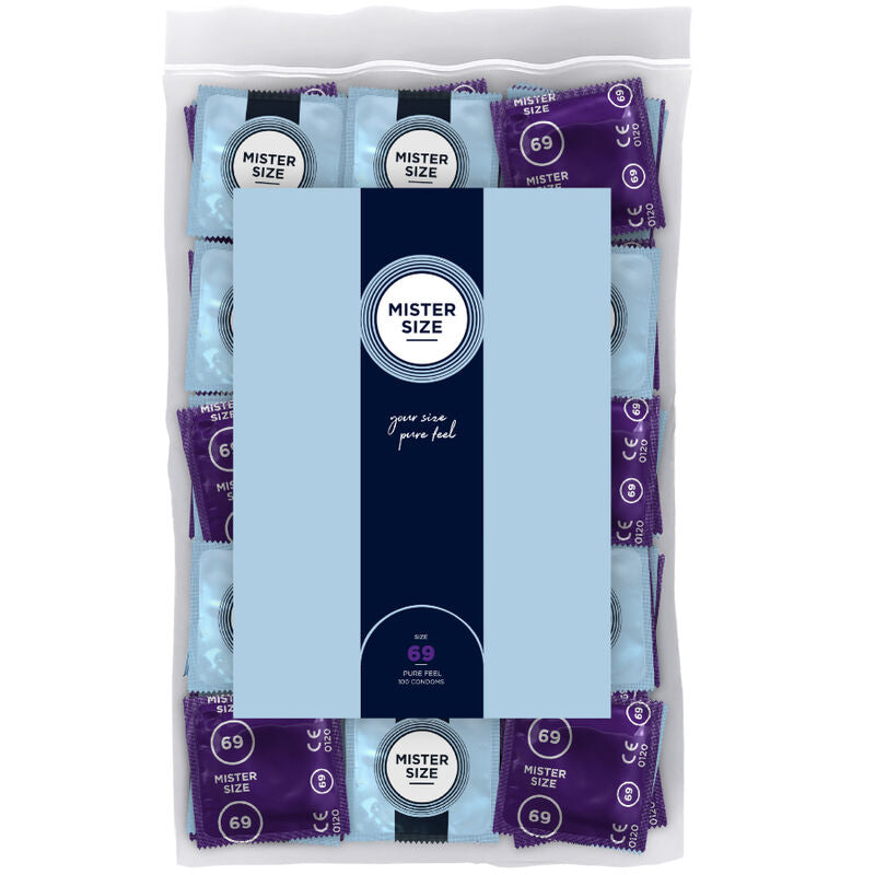 Mister Size - Preservativos Talla Xxxl 69 Mm (100 Unidades)
