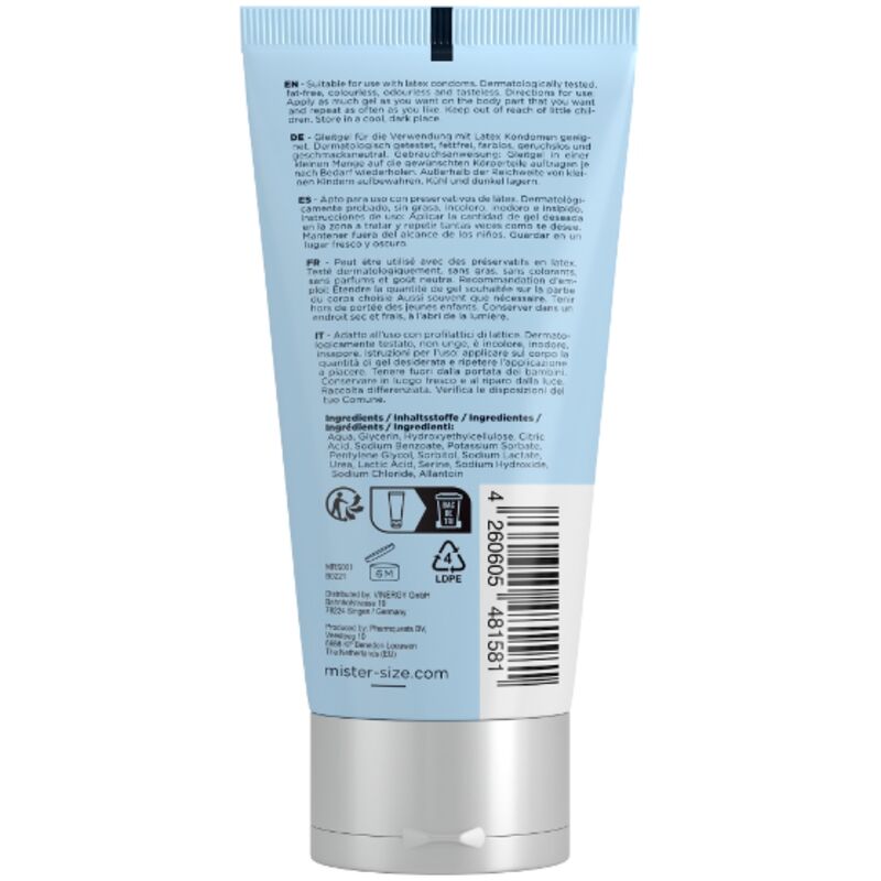 Mister Size - Lubricante Bio 100 Ml