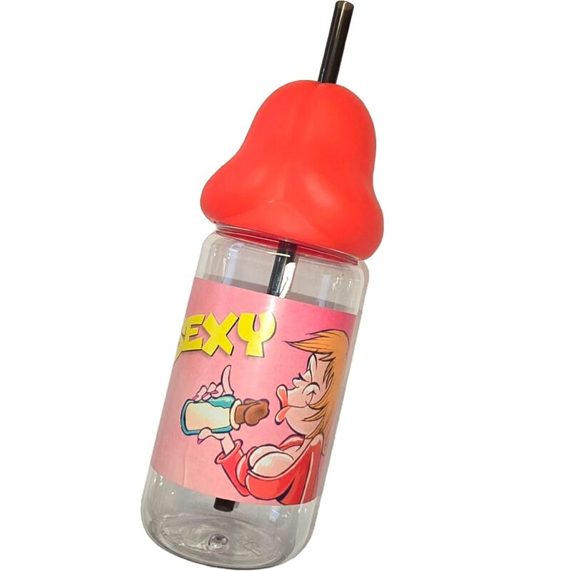 Biberón De Pene Rojo 360ml