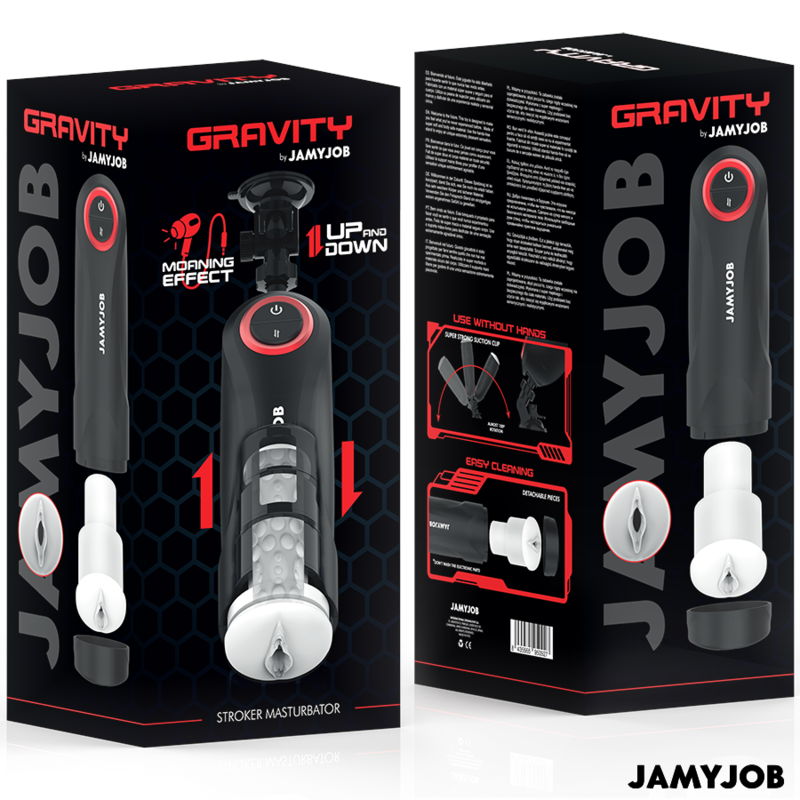 Jamyjob - Gravity Masturbador Vagina Automático 5 Modos Succión