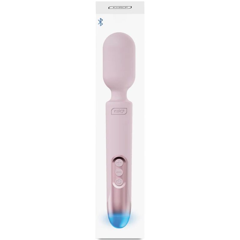 Kiiroo - Prowand Vibrador Wand Control Remoto + App Gratuita Rosa