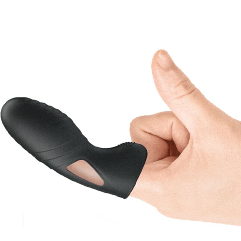 Pretty Love - Alan Vibrador De Dedo Silicona Negro