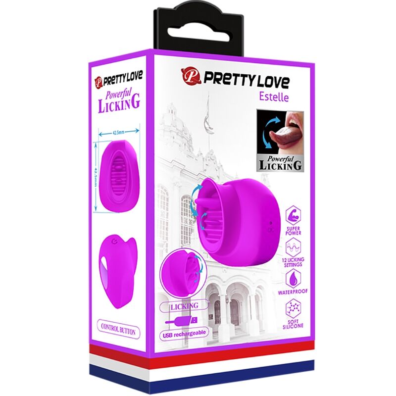 Estelle Estimulador De Lengua Usb Púrpura