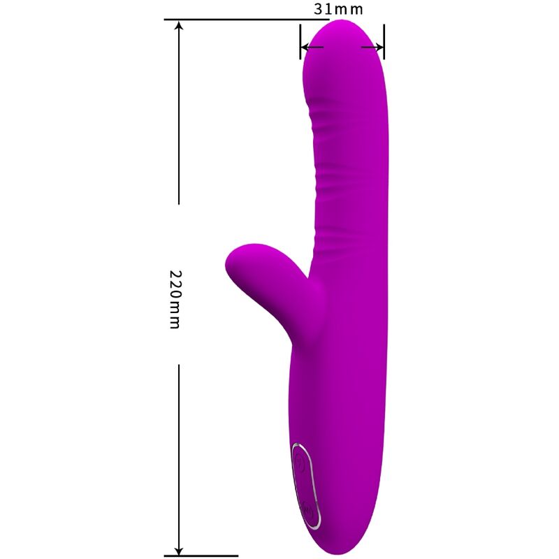 Angelique Vibrador Con Movimiento Finger Usb