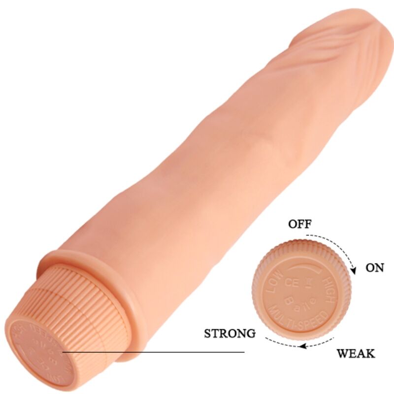 Vibrador Color Natural 21.5 Cm