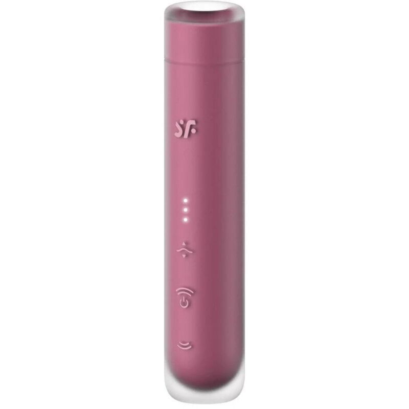 Satisfyer - First Kiss Estimulador Clítoris Por Ondas Granate