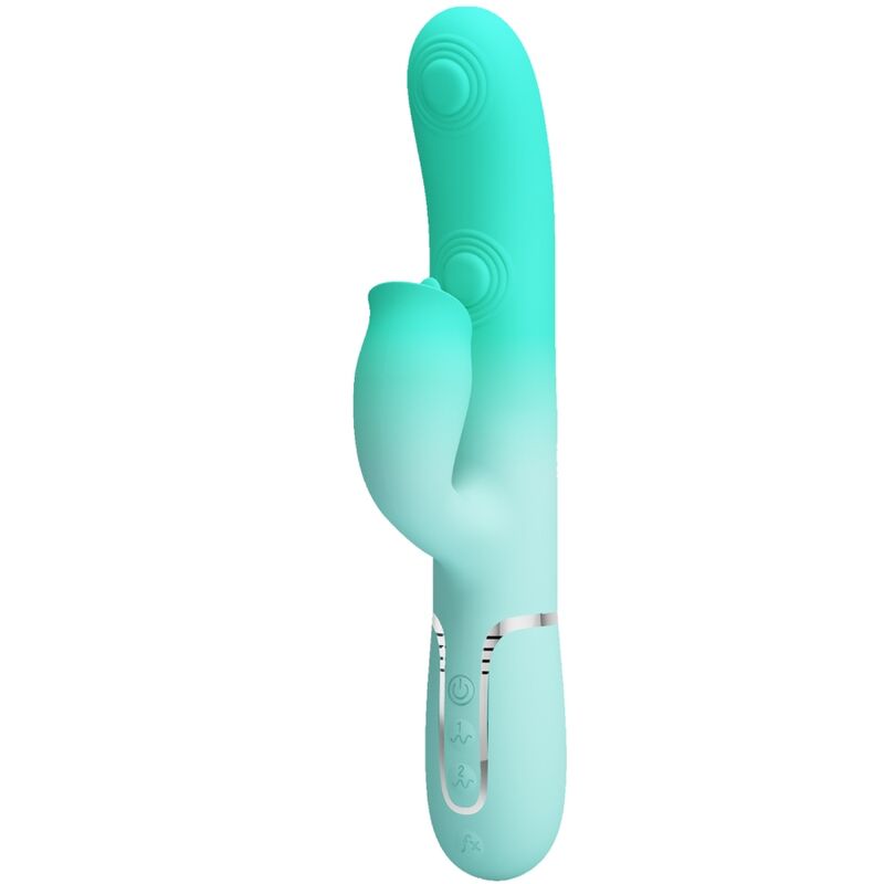 Pretty Love - Gigi Vibrador Rabbit Multifunción Verde Agua