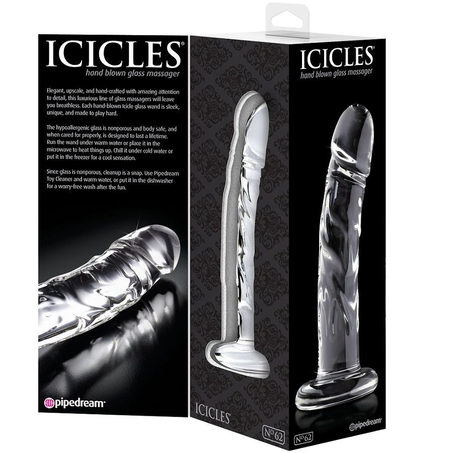 Icicles - N. 62 Masajeador De Vidrio
