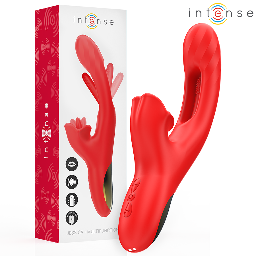 Grant Vibrador Con Flipping Y Lengua Licking 360º