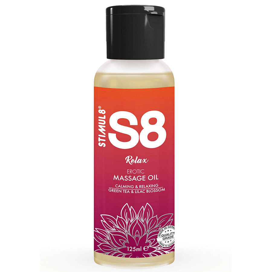 Stimul8 - S8 Relax Aceite De Masaje Té Verde 125 Ml