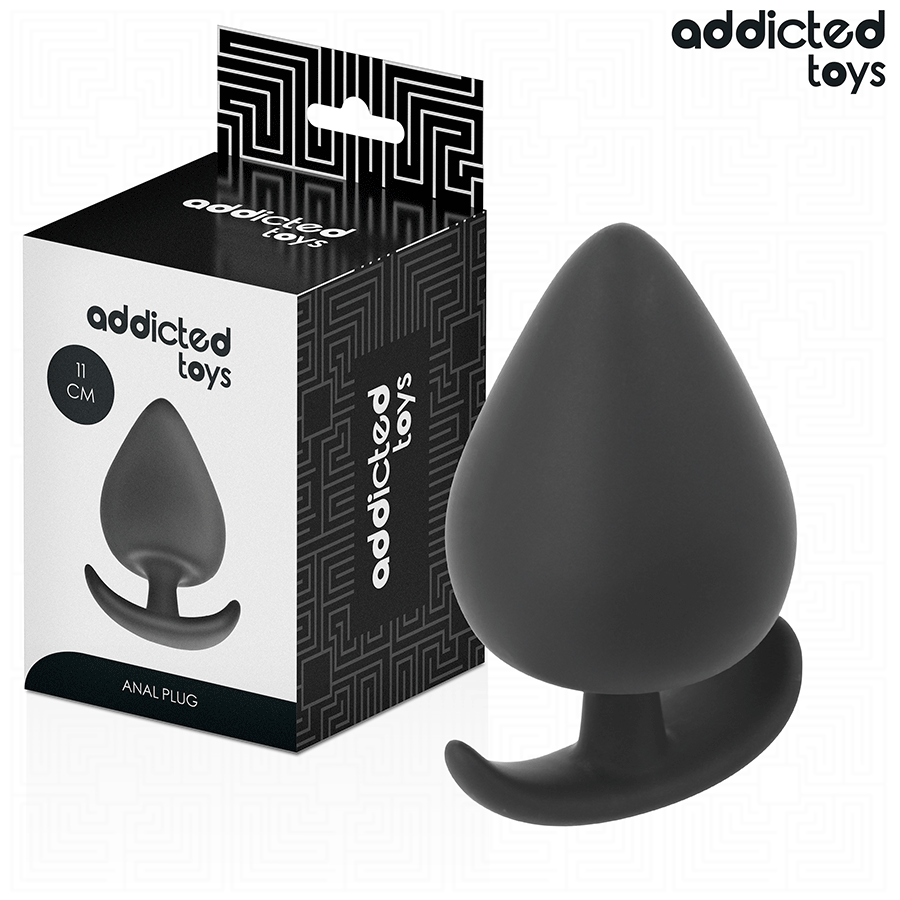 Addicted Toys - Plug Anal Silicona Talla Xxl 11 Cm