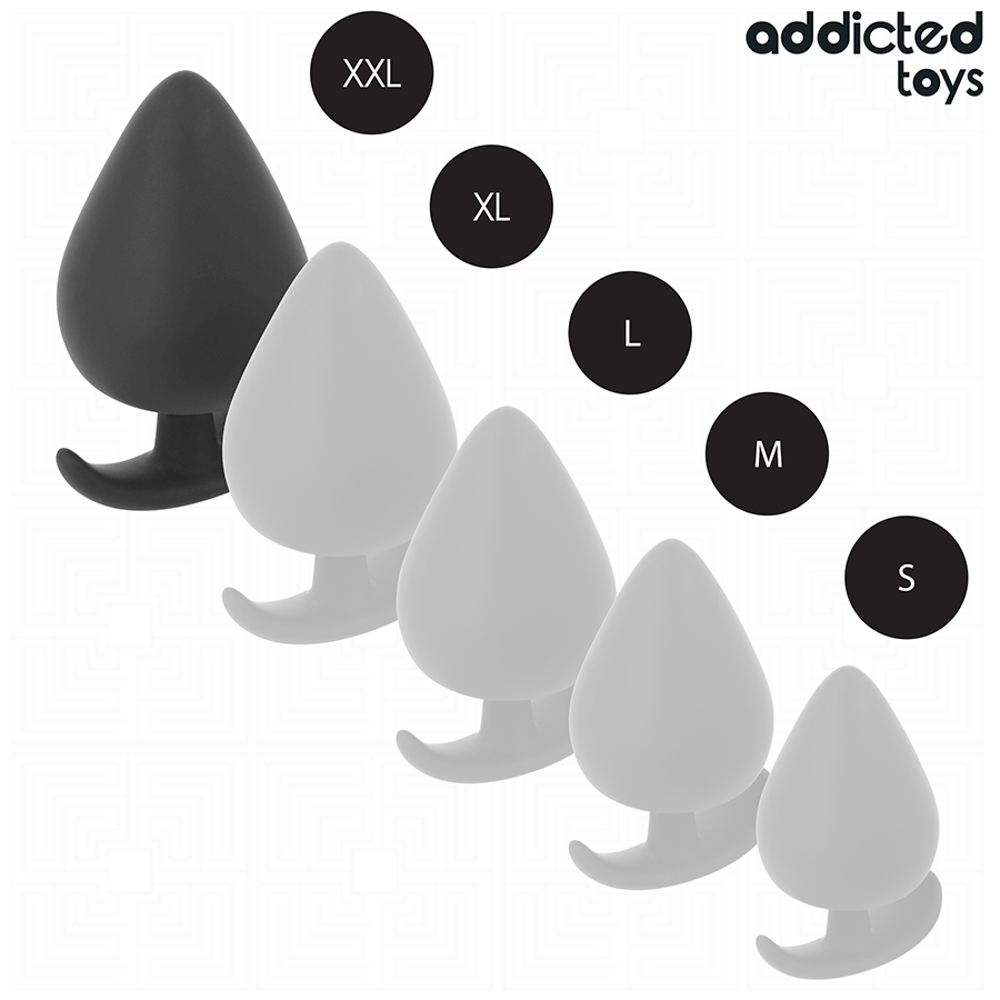 Addicted Toys - Plug Anal Silicona Talla Xxl 11 Cm