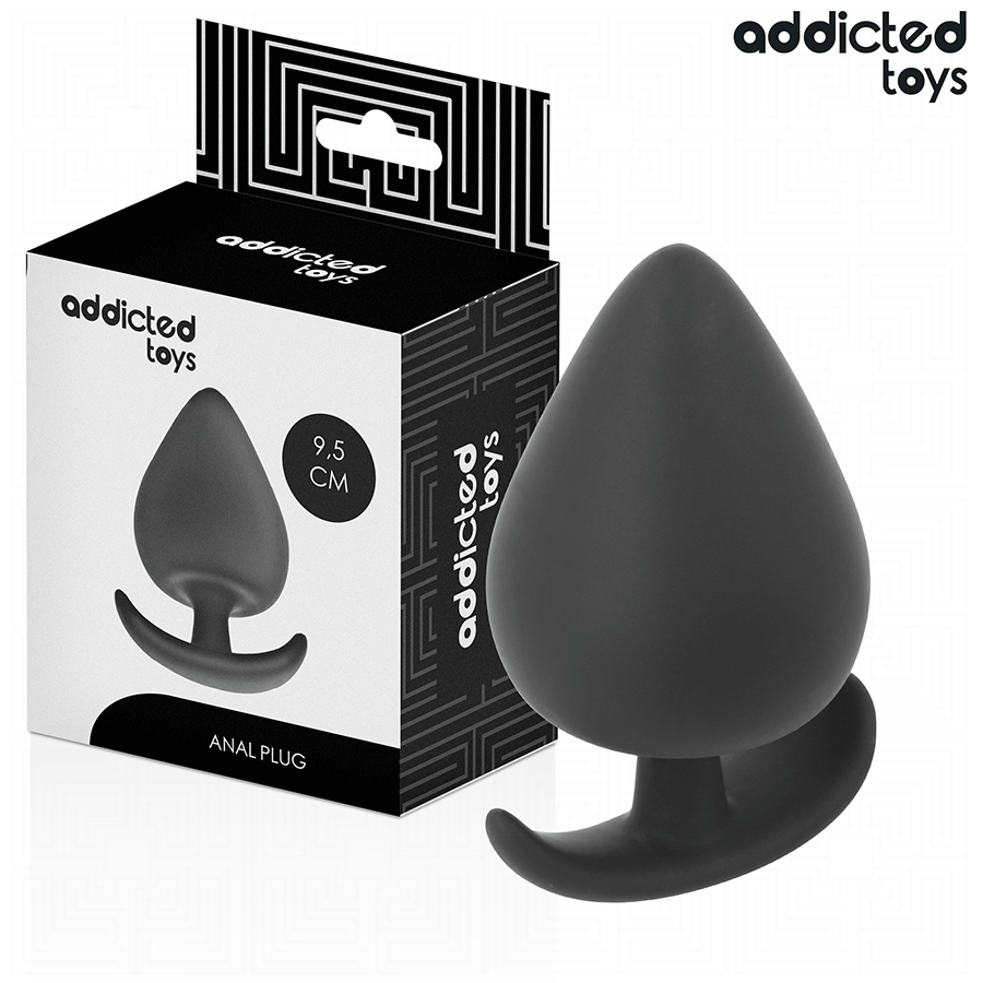 Addicted Toys - Plug Anal Silicona Talla Xl 9.5 Cm