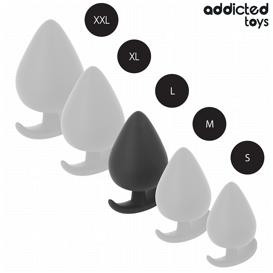 Addicted Toys - Plug Anal Silicona Talla L 8 Cm