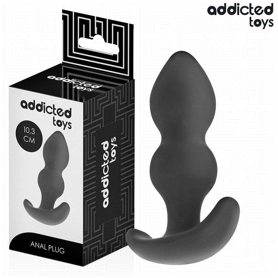 Addicted Toys - Plug Anal Silicona Talla S 10,3 Cm