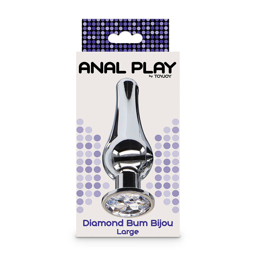 Plug Anal Joya Bum Bijou Large - Plata