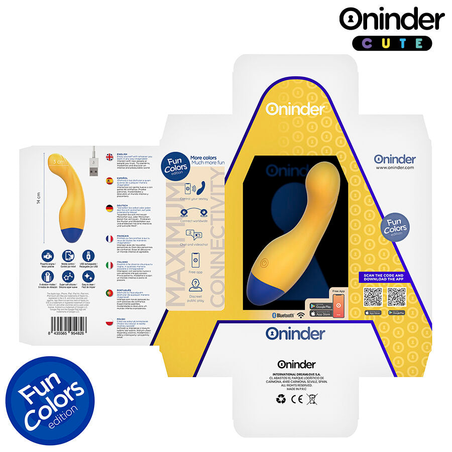 Oninder Cute - Love Buddy Master Vibrador Punto G - App Mundial Gratuita