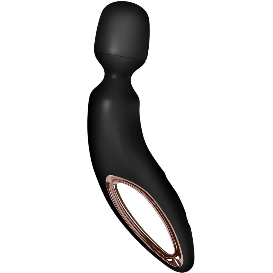 Wand-Erland Vibrador De Varita Negro