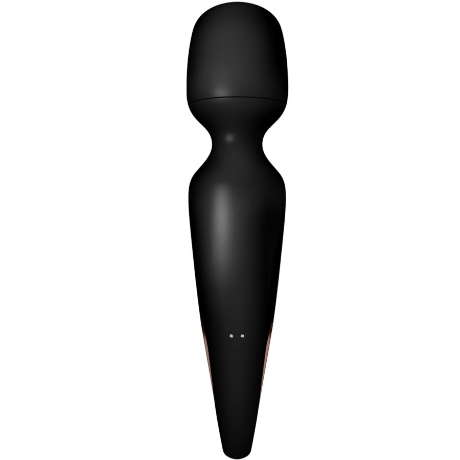 Wand-Erland Vibrador De Varita Negro