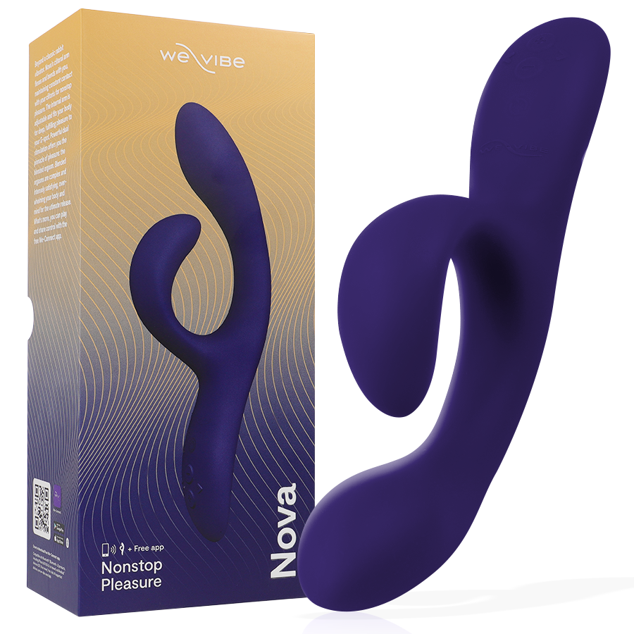 We-vibe - Nova 3 Vibrador Rabbit Azul Medianoche
