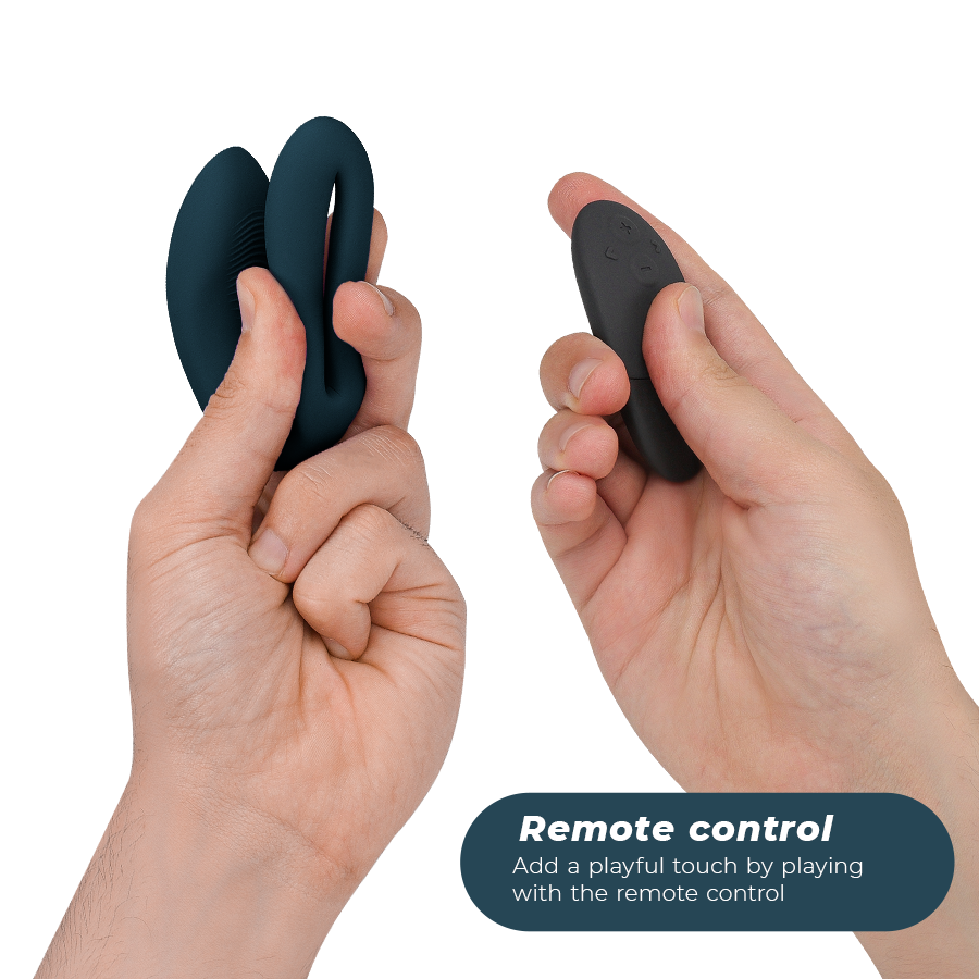 Vibrador Flexible We-Vibe - Sync O Control Remoto Verde Oscuro