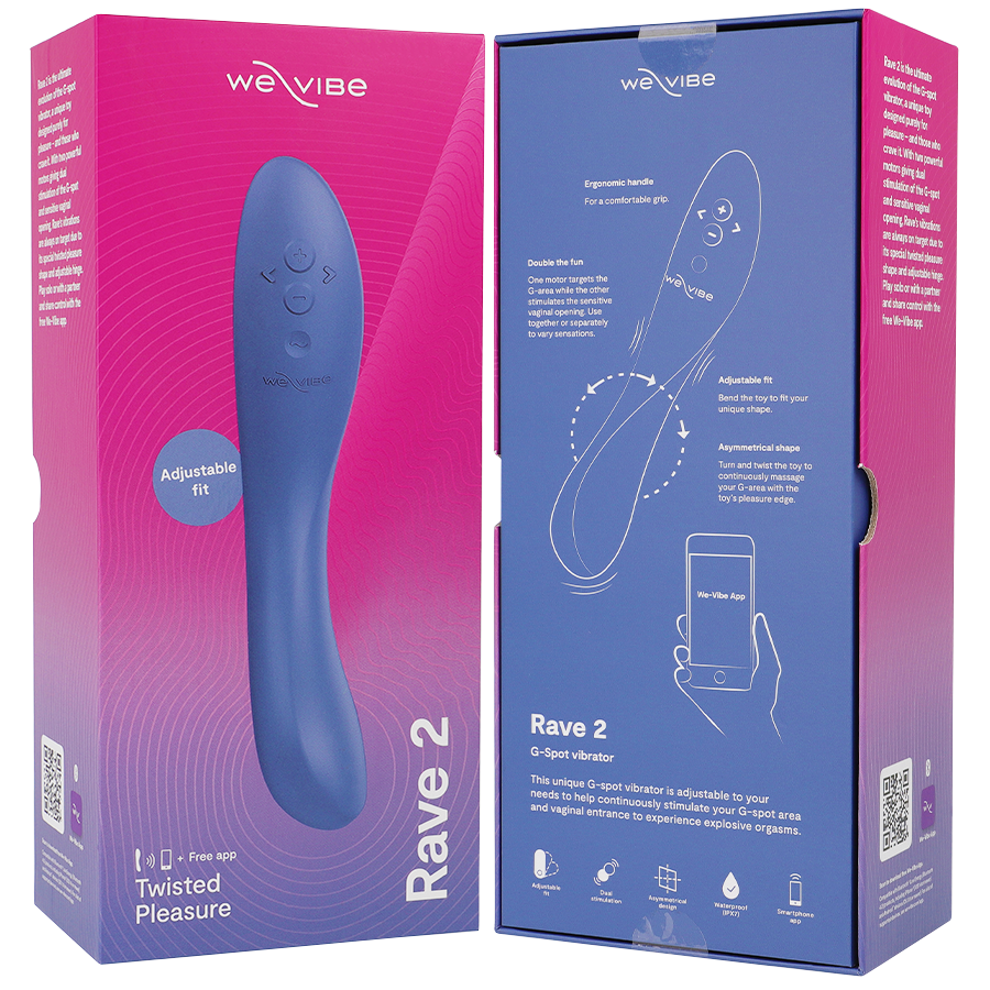 We-vibe - Rave 2 Vibrador Punto G Azul