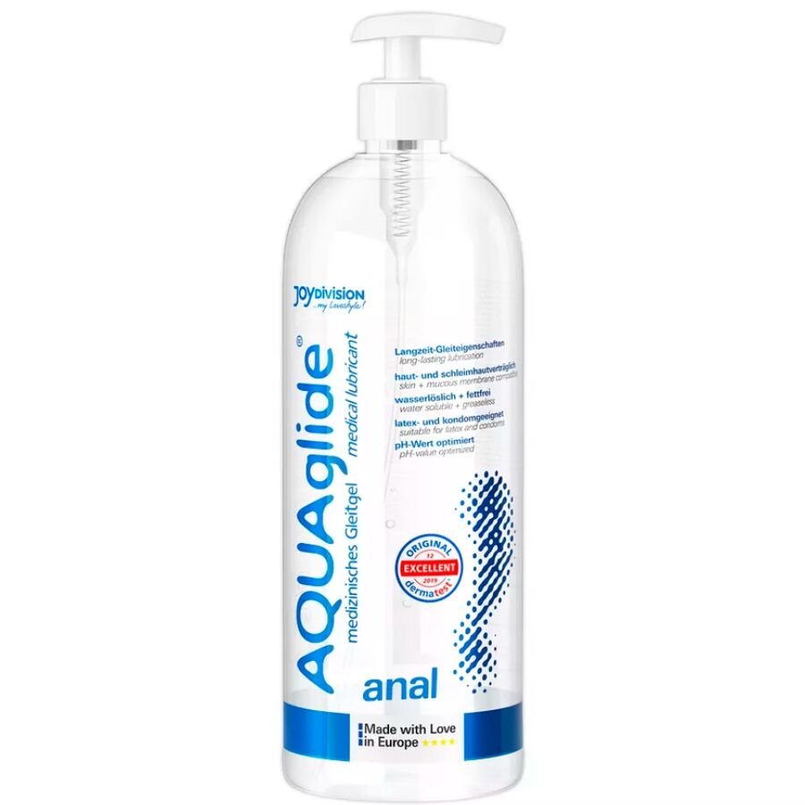 Joydivision Aquaglide - Lubricante Anal 1 Litro
