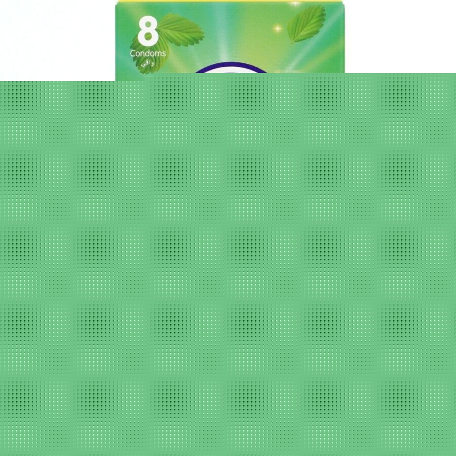 Skins - Preservativos Premium Sabor Menta Pack 8