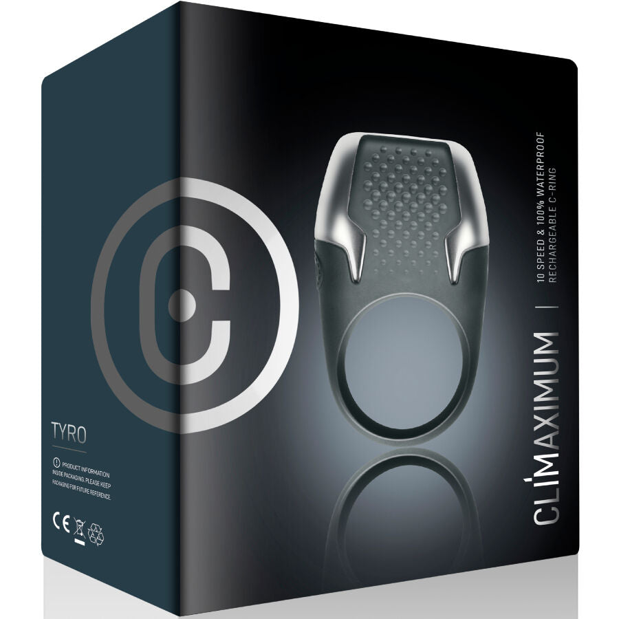 Climaximum - Tyro Anillo Vibrador Para Pene Luces Led