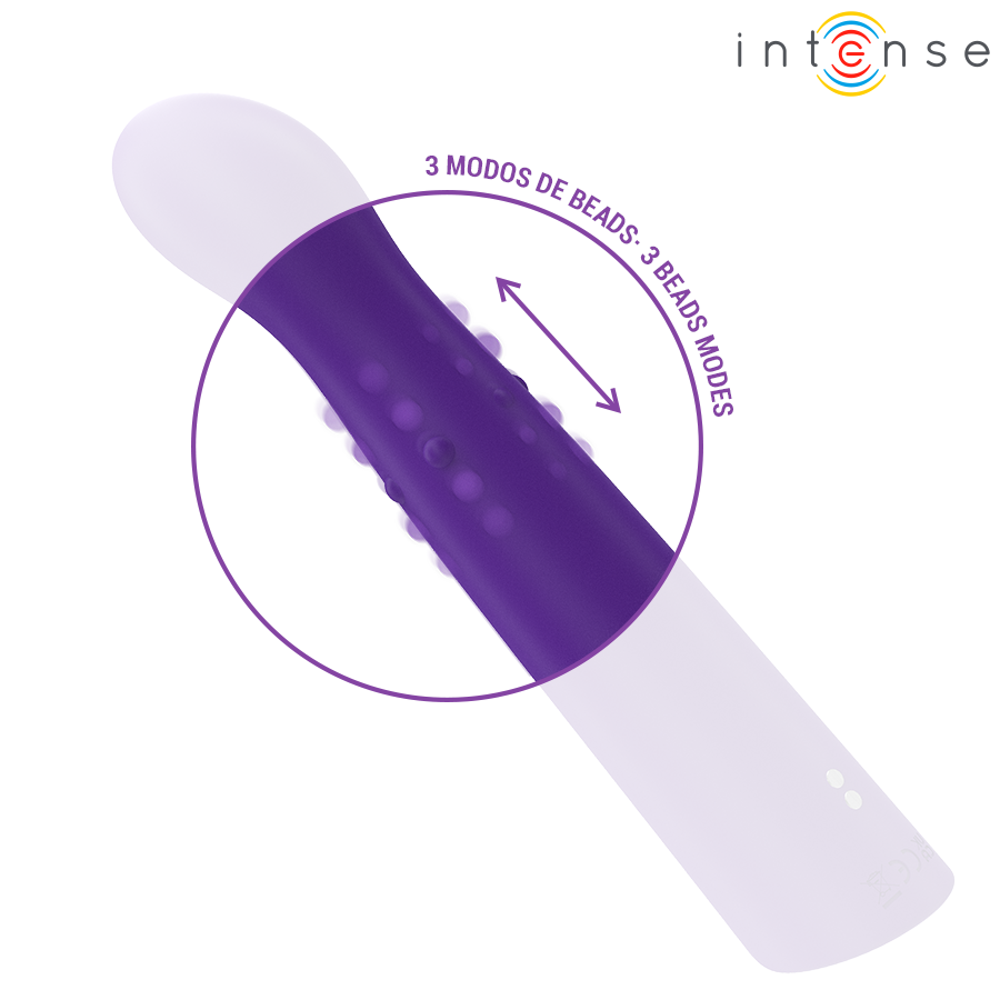 Intense - Helena Vibrador Up & Down Modo Beads 13,5 Cm
