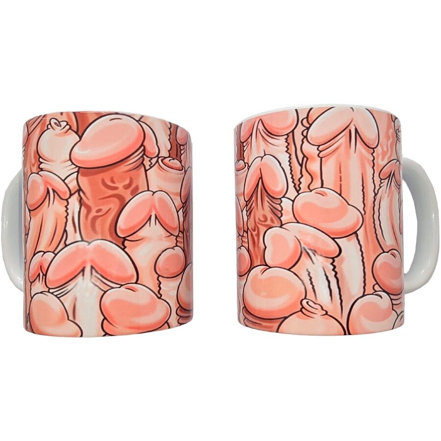Diablo Picante - Taza Color Penes 370 Ml