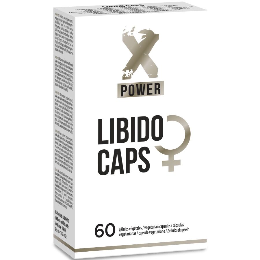 Xpower - Libido Caps Complemento Aumento Libido Y Placer 60 Unidades