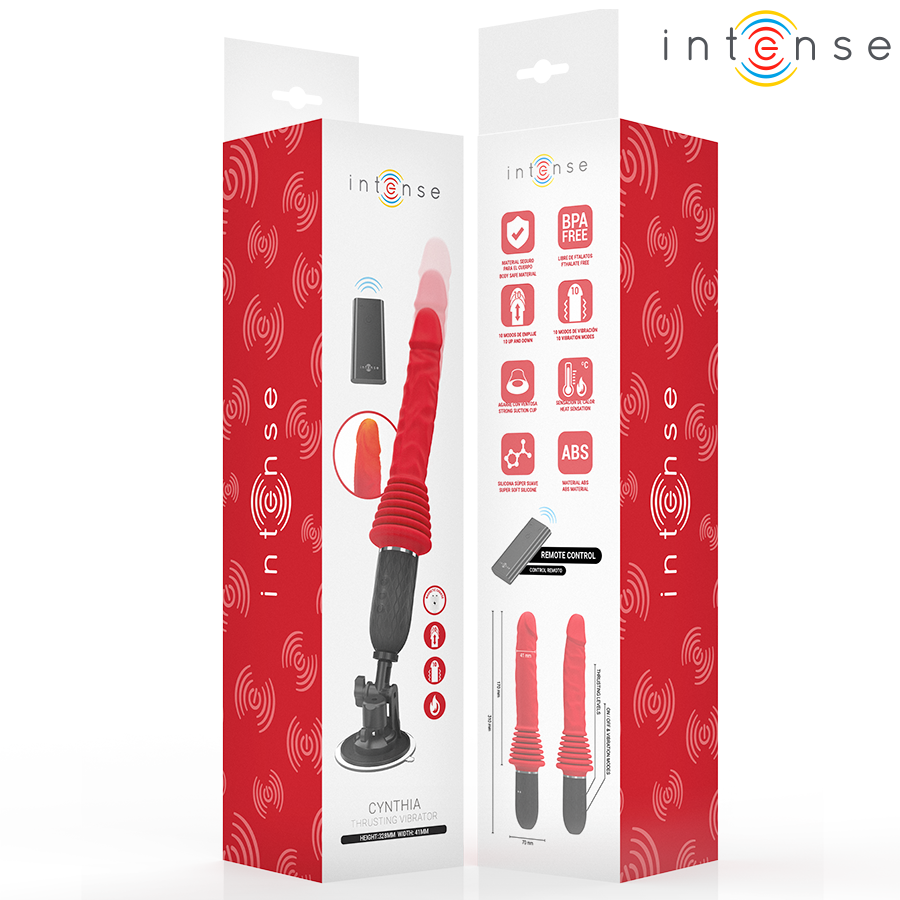 Roxer Sex Machine Con Vibración, Thrusting, Efecto Calor Y Control Remoto