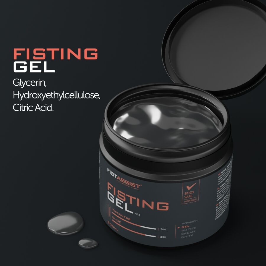 Cobeco - Fist Assist Gel Extraespeso Base De Agua 500 Ml