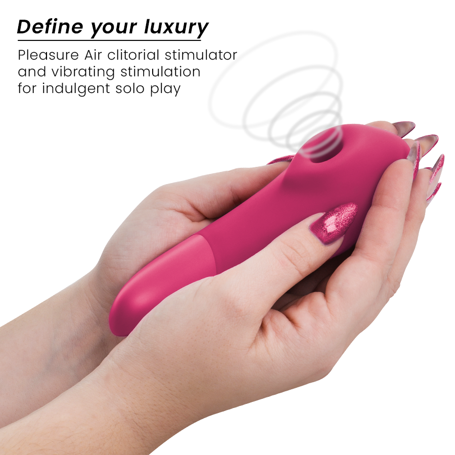 Womanizer - Enhance Estimulador De Clitorís Rosa Vibrante