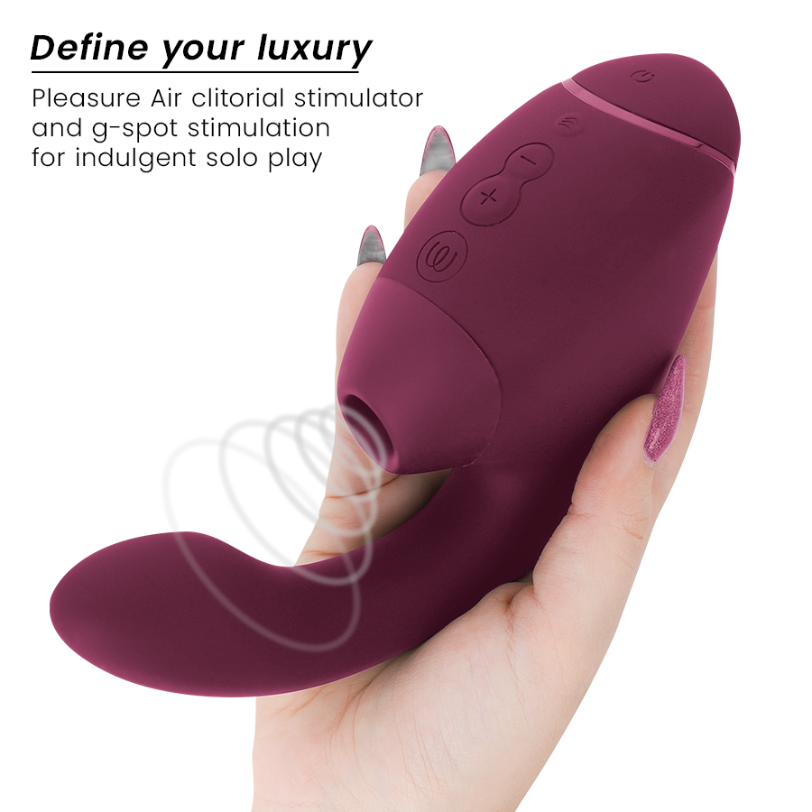 Womanizer - Duo Next Estimulador Vibrador Dual Clítoris & Punto·g Rosa