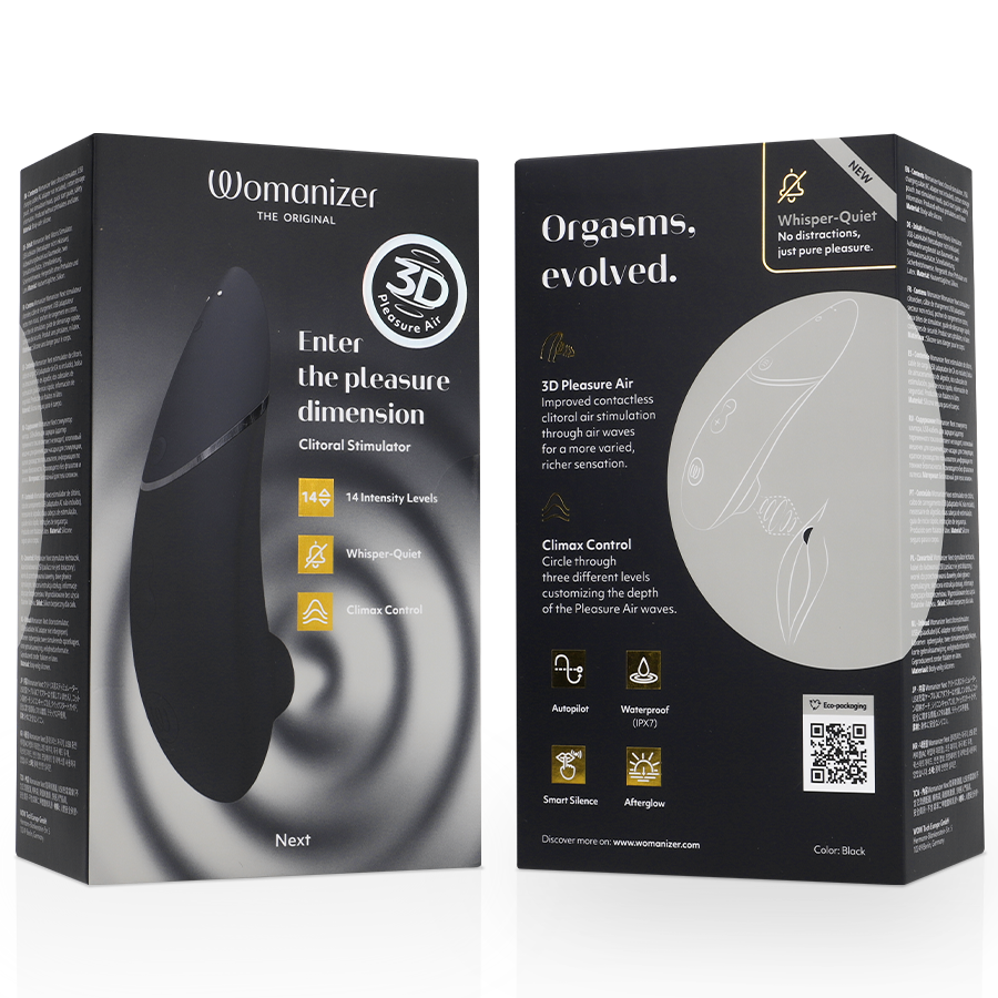 Womanizer - Next Estimulador De Clitorís Negro