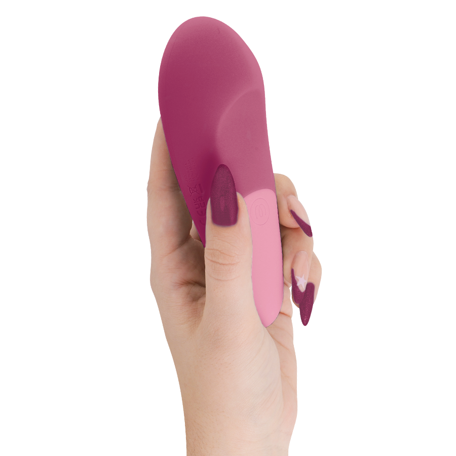 Womanizer - Vibe Vibrador Lay-On Silencioso Rosa Oscuro
