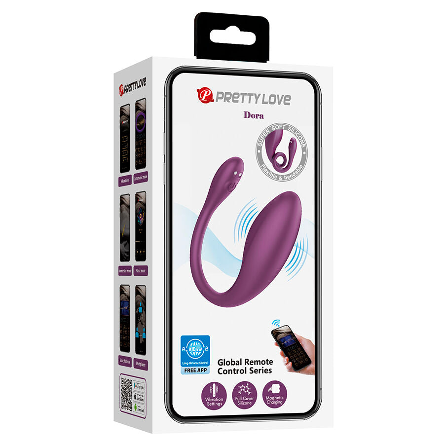 Pretty Love - Dora Vibrador Invisible Con App Gratuita