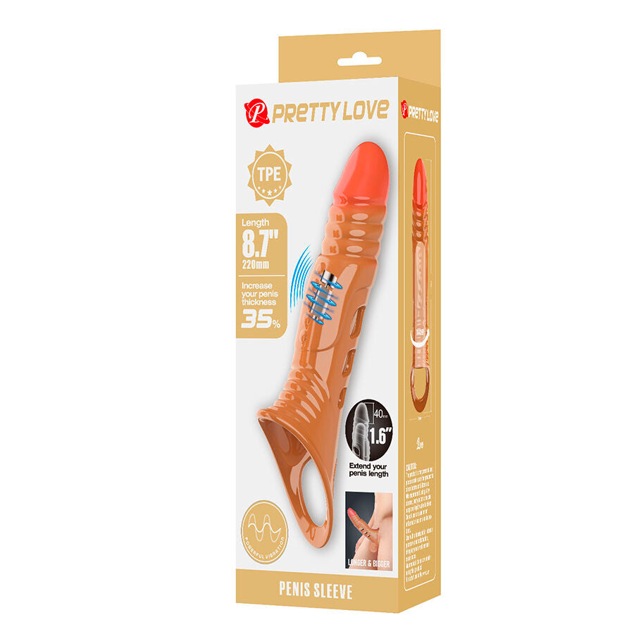 Pretty Love - Funda Para Pene Con Vibración