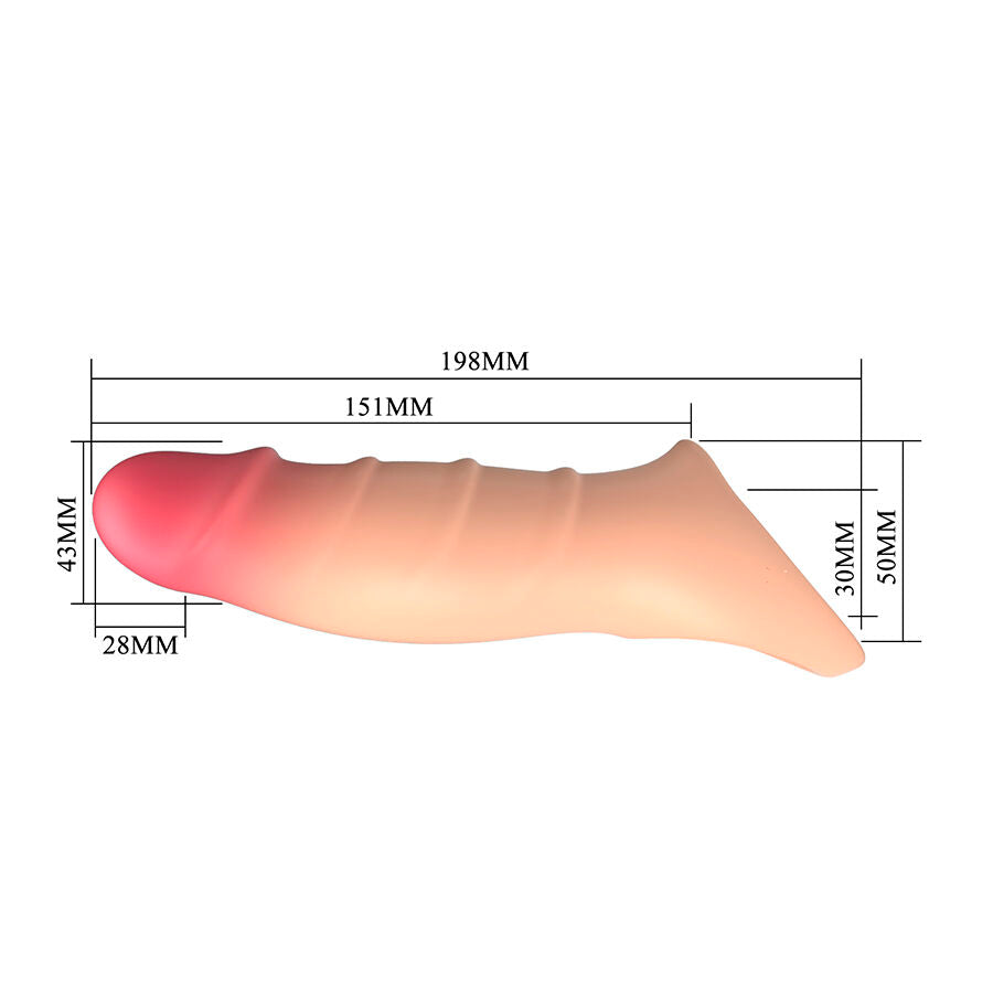 Pretty Love - Darnell Funda Para Pene Efecto Realista