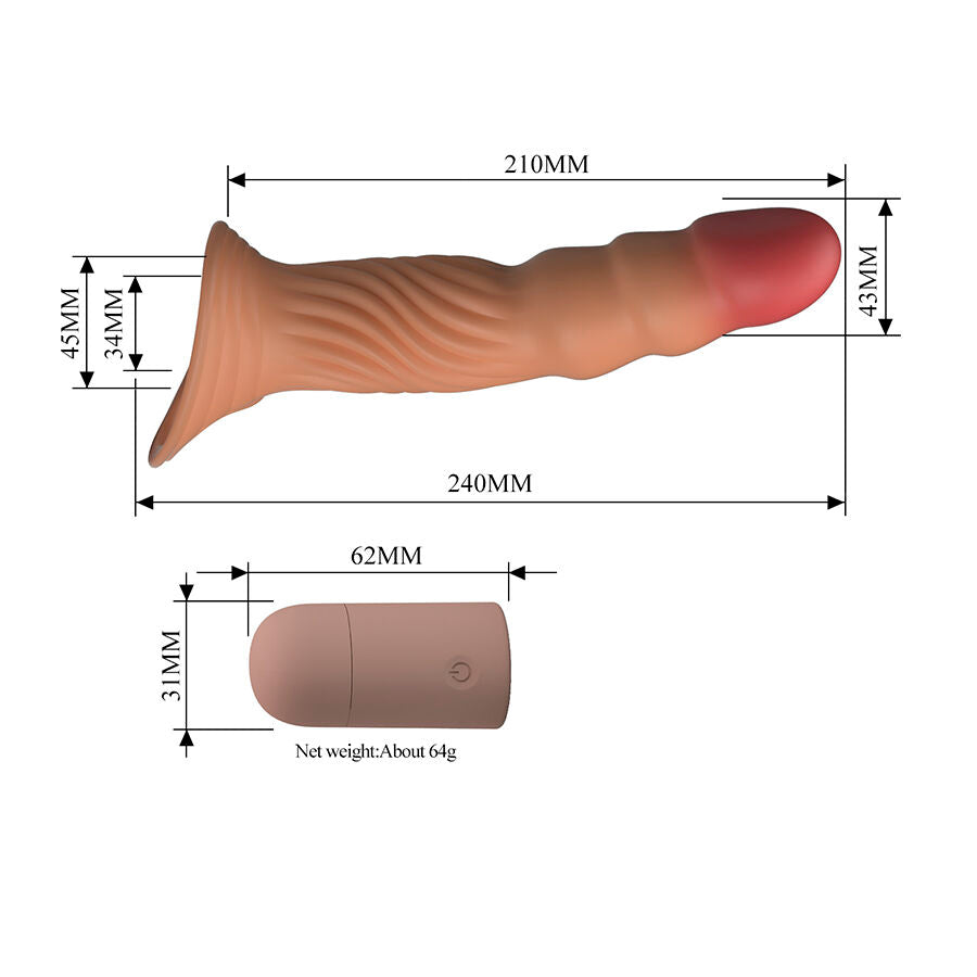 Funda Para El Pene Con Vibración