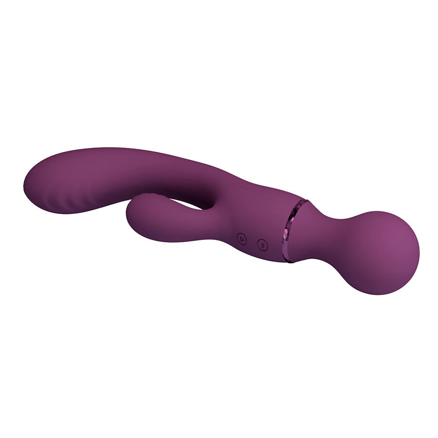 All Roundet Vibrador Y Masajeador 2 En 1