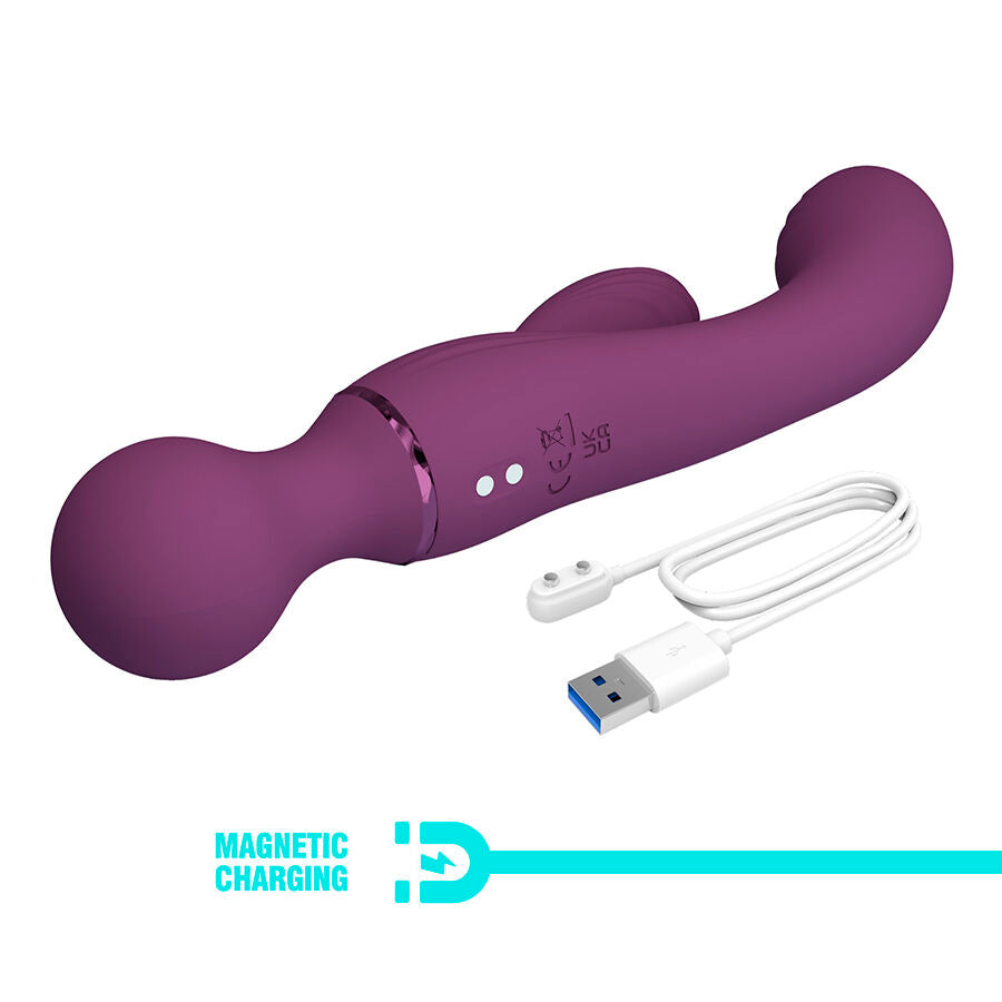 All Roundet Vibrador Y Masajeador 2 En 1